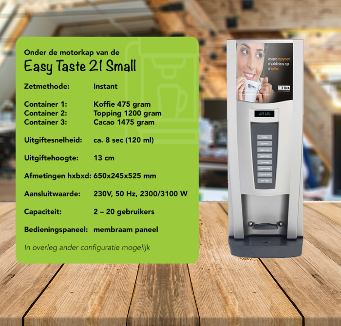 Easy Tast 21 S / ETNA Mundo instant Small